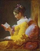 Jean-Honore Fragonard A Young Girl Reading Germany oil painting artist